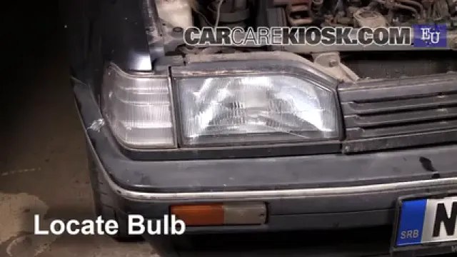 1989 Mazda 323 GLX 1.7L 4 Cyl. Diesel Luces Luz de estacionamiento (reemplazar foco)
